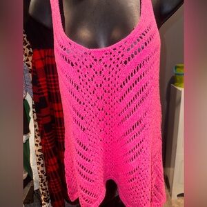 Abercrombie & Fitch Hot Pink Knit Top